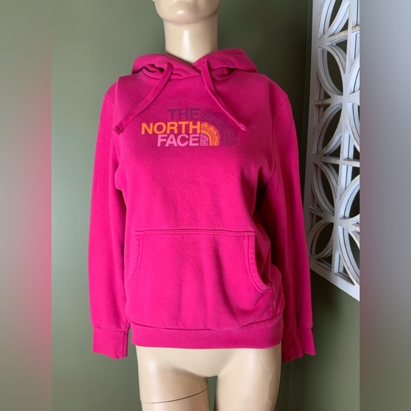 The North Face Tops - The North Face Fuchsia Hoodie size small petite